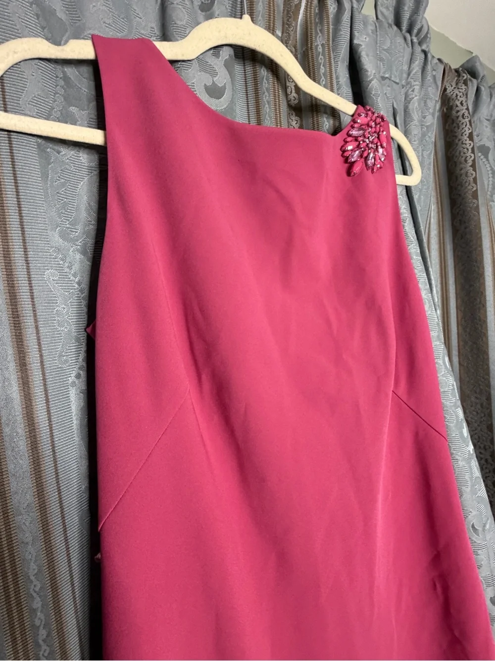 Kay Unger Pippa Gown Berry Sorbet - Picture 6 of 9